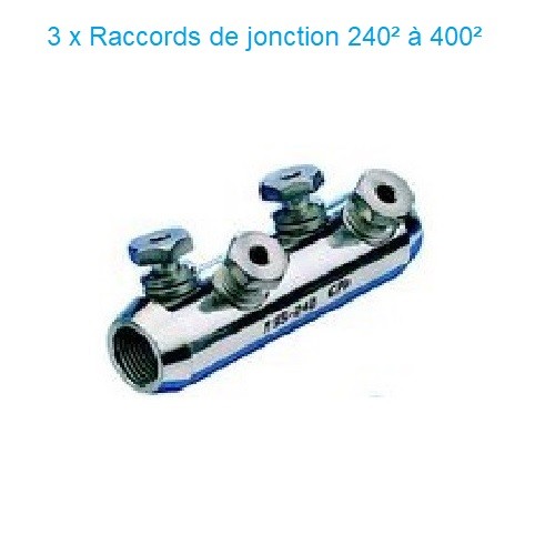 3 x Raccords de jonction RSM 240-400²