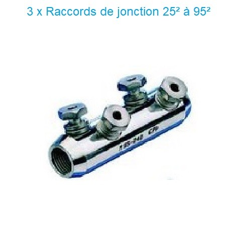 3 x Raccords de jonction RSM 25-95²