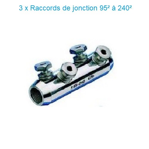 3 x Raccords de jonction RSM 95-240²