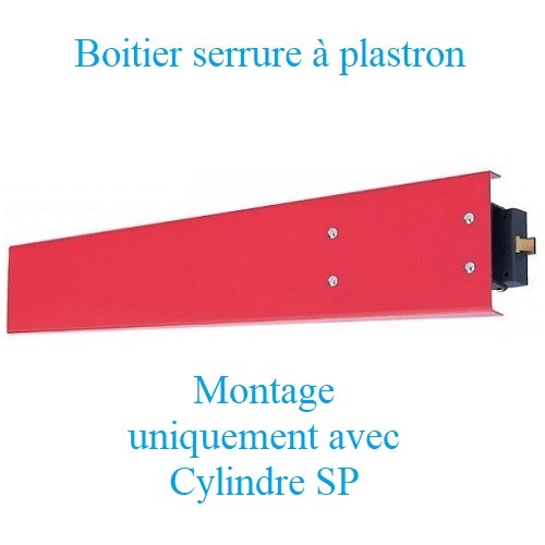 Boitier serrure SP + Barre Anti Panique