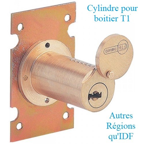 Cylindre T1 spécial serrure Ile de France Est