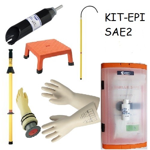 KIT EPI SAE-2 avec VAT à éclats